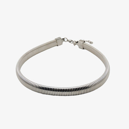 COLLAR MARTINA. Gargantilla elástica y ajustable de acero inoxidable