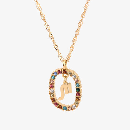 COLLAR ROMA. Collar con signo del zodiaco en Plata de Ley 925 bañada en oro de 18K
