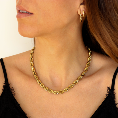 COLLAR CADENA HAZEL TWIST