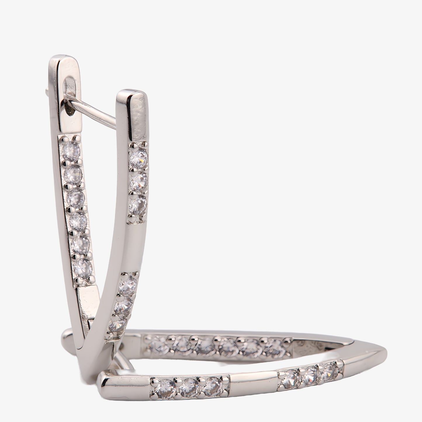 PENDIENTES GALILEA. Pendientes en Plata de Ley bañados en oro de 18K