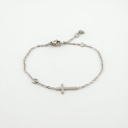 PULSERA SOLEDAD. Pulsera de acero inoxidable ajustable